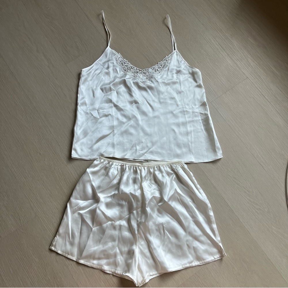 Silk pajama set